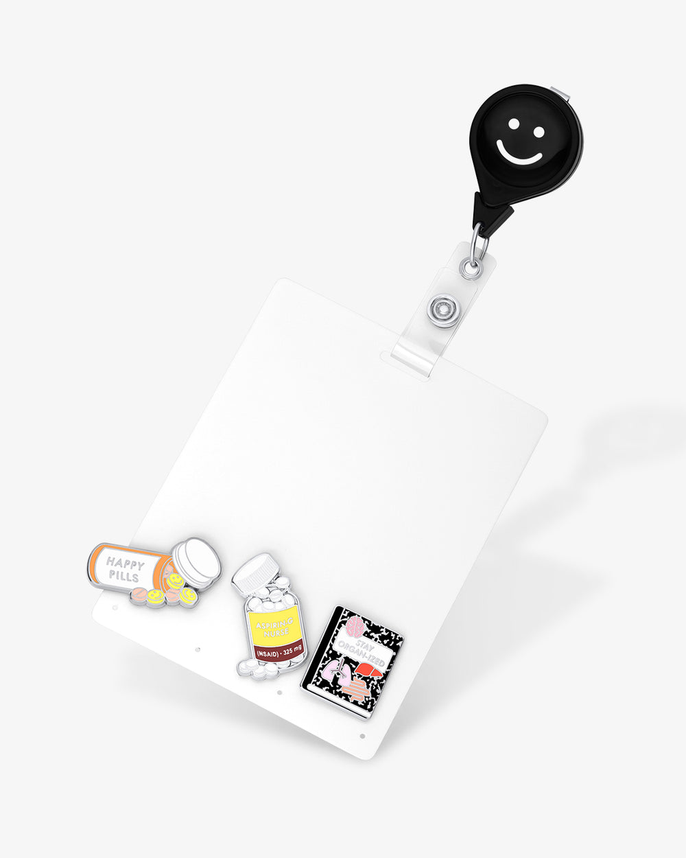 Horizontal Badge Buddy Pin Holder